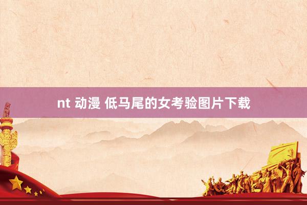 nt 动漫 低马尾的女考验图片下载